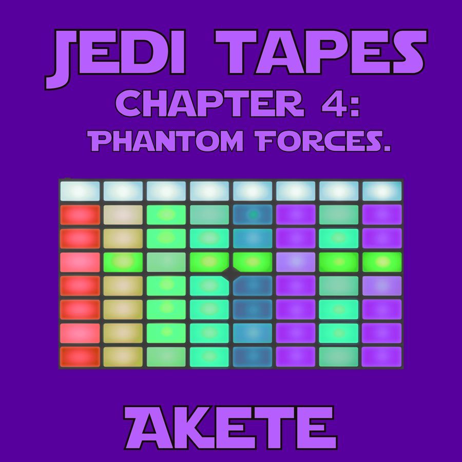Media distribution listing for Jedi Tapes (CH. 4: Phantom Forces).