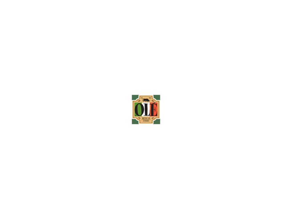 Website project for Ole Mexican Foods.